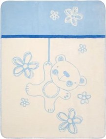 Baby Matex - Одеало Teddy 75/100 синьо 24