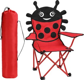 Детски сгъваем стол за къмпинг Beetle - комплект от 2