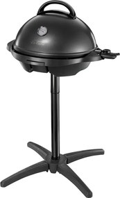 Електрическа скара/грил George Foreman 22460-56, 2400W, 44.5 см, 15 порции, 5 темп, Незалепващо покритие, Черен