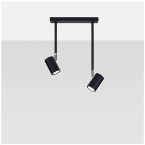 Черен прожектор 10x30 cm Jones – Sollux