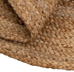 Ютен детски килим в естествен цвят ø 100 cm Chiquillo – Ixia