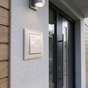 Бутон за Звънец с Рамка OSTE JNH008-W BEIGE