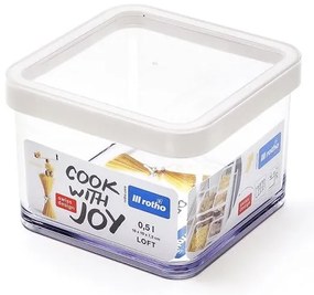 Буркан за храна 0,5 л Loft - Rotho