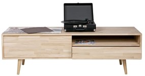 Масичка за телевизор от дъбова дървесина WOOOD Tygos