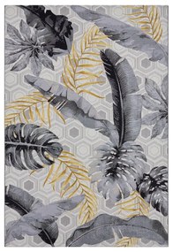 Жълто-сив килим за открито 285x200 cm Flair - Hanse Home