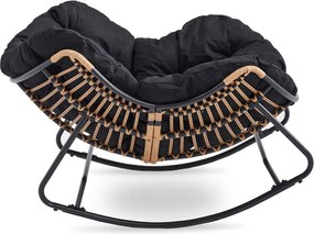 Удобен люлеещ се стол ELTON béžová