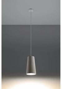 Бяла керамична висяща лампа Armica - Nice Lamps