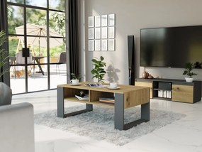 Модерна масичка за кафе 58 x 90 x 55 cm sonoma