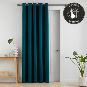 Тюркоазена затъмняваща завеса за врата 117x213 cm Wilson - Catherine Lansfield