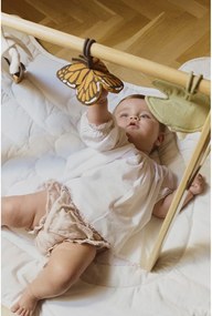 Кремаво детско килимче за игра 100x110 cm Swan – Lorena Canals