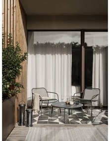 Сива възглавница за градински стол 45,5x75 cm Yua – Blomus