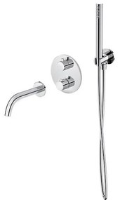 Cersanit S952-034 комплект вана с термостатен смесител ZEN хром лъскав