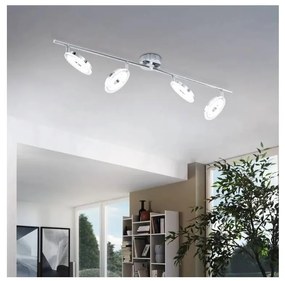 Eglo 78684 - LED точково осветително тяло DORNES 4xLED/4,5W/230V, лъскав хром