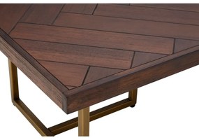 Кафява кръгла маса за кафе 60x120 cm Brando - Premier Housewares