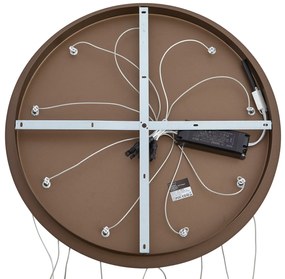 Дизайнерска висяща лампа тъмен бронз 9 лампи вкл. LED 3-степенно димиране - Vide Anella