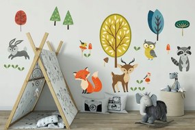 Декоративен детски стикер за стена 100 x 200 cm