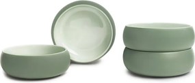 Зелени глинени купички в комплект 4 бр. за супа/рамен 1 l Aura Vira – Bonami Selection