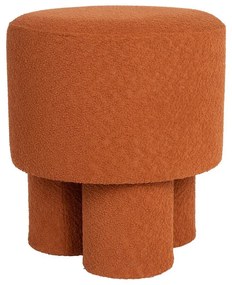 Табуретка от букле в тухлен цвят Marcos – White Label