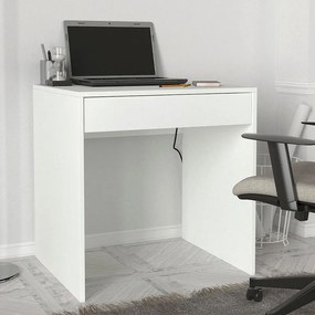 Mida меламиново бюро в бял цвят 72x60x73,8см.