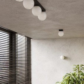 Черно-бяла стенна лампа Blaze – Sollux