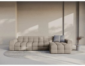 Кафяв ъглов диван (десен ъгъл) Kendal – Micadoni