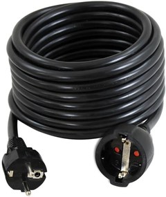 COMMEL Удължител 5 метра кабел H05RR-F 3G1.5мм2 черен  - C220-171