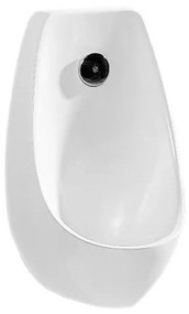 JIKA H8411010000001 - Писоар DOMINO, заден вход и отвод, керамика/бял