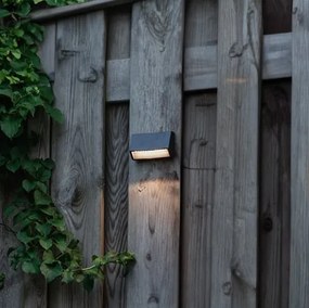 Модерна външна стенна лампа тъмно сива с LED IP54 - Sandstone 1