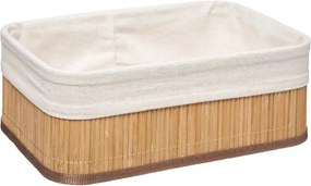 Комплект от 3 коша за съхранение 5five, Бамбук, Естествен