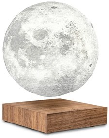 Кафява LED настолна лампа (височина 14 cm) Moon – Gingko