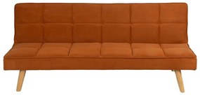 Шенилов разтегателен диван в тухлен цвят 175 cm – Ixia