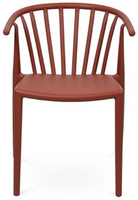 Кафяв пластмасов градински стол Capri – Bonami Essentials