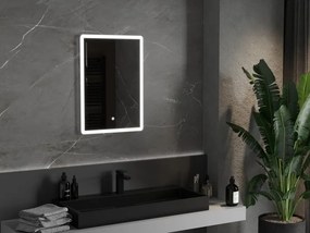 Mexen Navia осветено огледало за баня 50 x 70 см, LED 6000K, анти-мъгла - 9803-050-070-611-00
