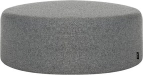 Сива вълнена табуретка Folk – noo.ma