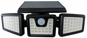 LED соларен прожектор със сензор LED/14W/3,7V 1800 mAh IP44