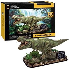 Cubic Fun - Пъзел 3D National Geographic Tyrannosaurus Rex 52ч. DS1051h