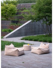 Светлокафяв детски пуф от рипсено кадифе Chair – Wigiwama