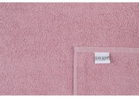 Розови памучни кърпи и хавлии за баня в комплект от 2 Dora - Foutastic