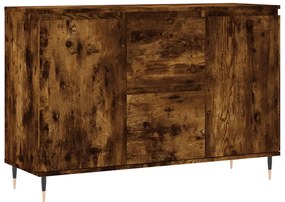 827201 vidaXL Сайдборд, опушен дъб, 104x35x70 см, инженерно дърво