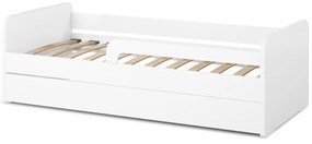 Бяло детско легло 80x160 cm с включена подматрачна рамка Duuli – ELTAP