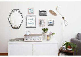 Черна метална стояща/висяща рамка 20x15 cm Prisma – Umbra