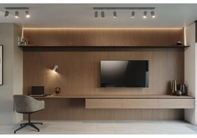 Сива лампа за таван , дължина 45 cm Etna - Sollux