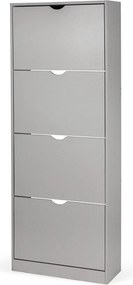 Сива накланяща се стойка за обувки 60x157x24 cm Stelo – Bonami Essentials