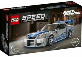 Playset Lego Fast and Furious: 76917 Nissan Skyline GT-R (R34) 319 Части