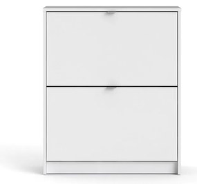 Бяла накланяща се стойка за обувки Shoes – Tvilum