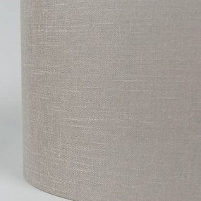Памучен абажур Taupe кръгъл 35/35/20