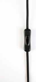 Бежова керамична настолна лампа със стъклен абажур (височина 53 cm) Dash – Zuiver