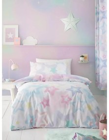 Единично детско спално бельо 135x200 cm Ombre Stars – Catherine Lansfield