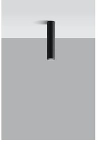 Черно таванно осветително тяло Castro - Sollux