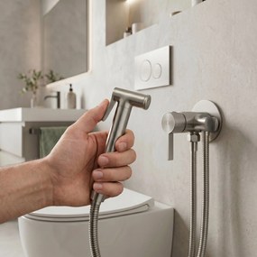 Смесител за биде Rea Foster Brush Nickel